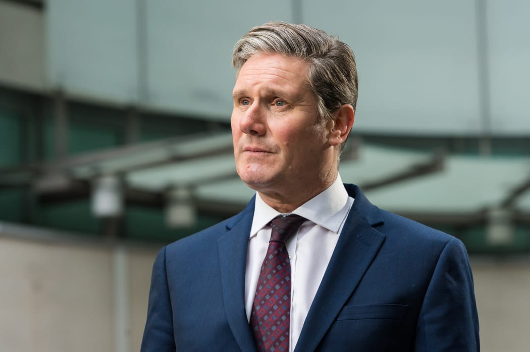 Sir Keir Starmer, who has been elected to lead the UK Labour Party.