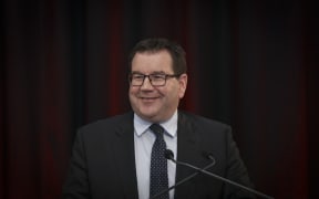 Grant Robertson, Minister of Finance opens the book after the election. Half Year Economic and Fiscal Update 2017.