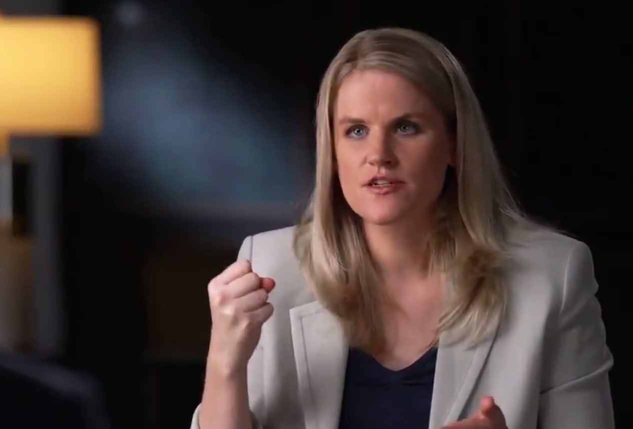 Former Facebook employee Frances Hougan lifting the lid on 60 Minutes.