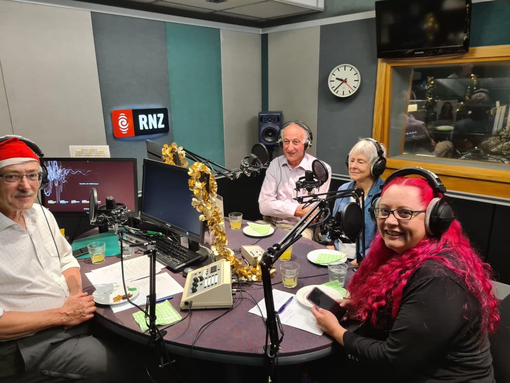 Rod Oram, Siouxsie Wiles, Peter and Rae Fehl