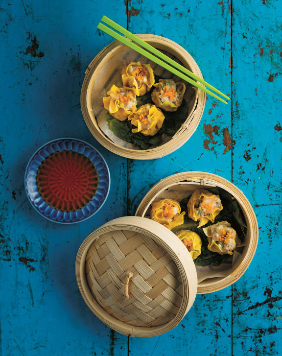 Steamed Pork and Prawn Dumplings from Hong Kong Food City by Tony Tan