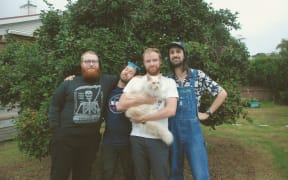 Sere (L-to-R) Zac Arnold, Grant Sheridan, Calum Gunn, Bridge Shoebridge