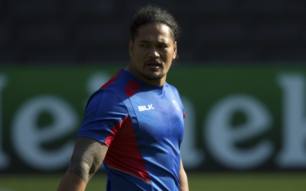Manu Samoa vice-captain Alesana Tuilagi.