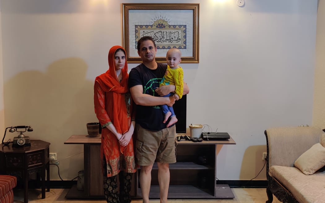 Aly Hossain in lockdown in Lahore with his wife and young daughter. The businessman from the Punjab capital Lahore - a city of 12m, is now in its 21st day of lockdown, after what was meant to be 14 days.