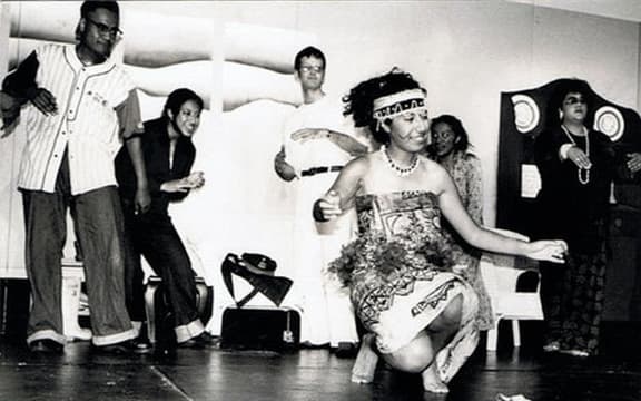 Celebrations after the closing night of Fresh Off The Boat.