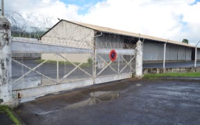 Old French military facility in Tahiti