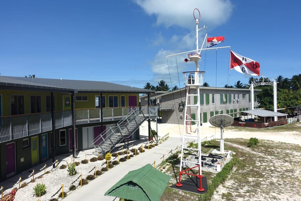 The Maritime Training Centre in Tarawa, where Eritara Kaierua was top of his class in 2002.