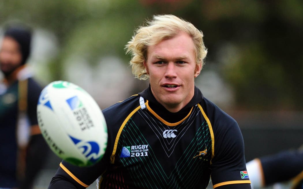 Springbok loose forward Schalk Burger