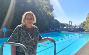 Wellington City Councillor Diane Calvert at the Khandallah Pool