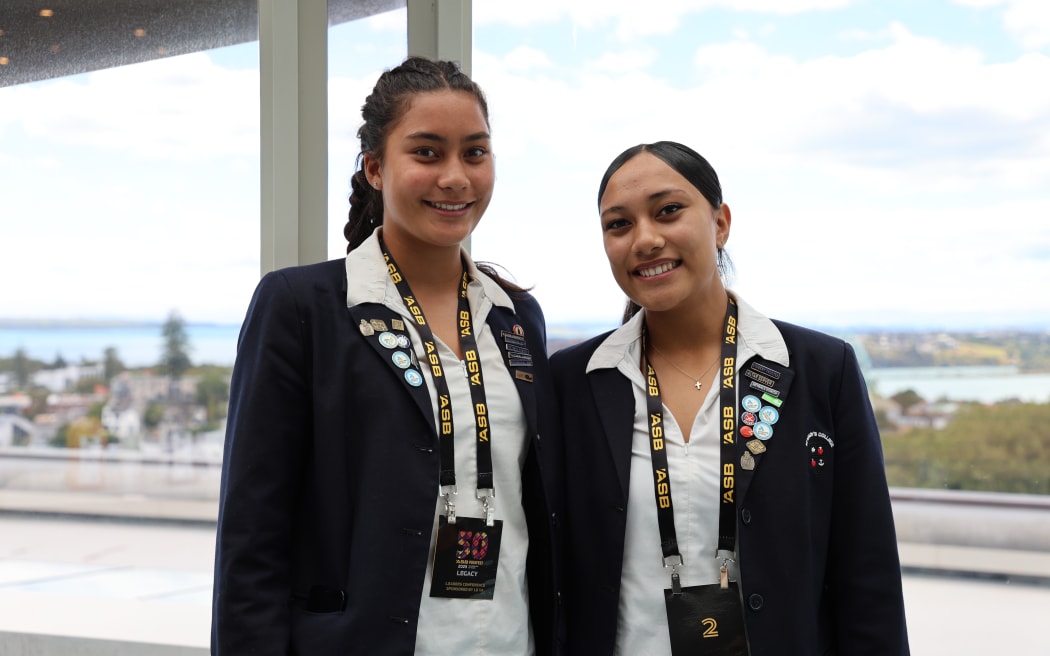 Head Girl (left) Deputy Head Girl (right) St Marys College 2025