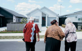 The opening of the first homes at the Ōwhata Kōhanga Rākau housing development in Rotorua.