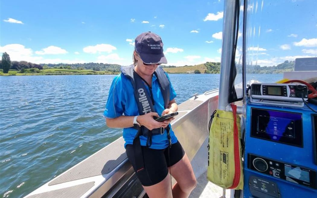 Regional Council volunteer, Nicki Wilson joined the harbourmaster team for a few weeks to help staff Operation Neptune