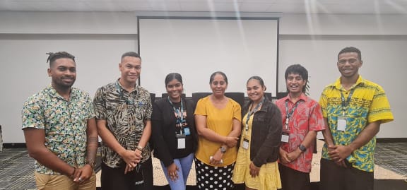 The next generation of Pacific journalists at the Pacific media conference in Fiji