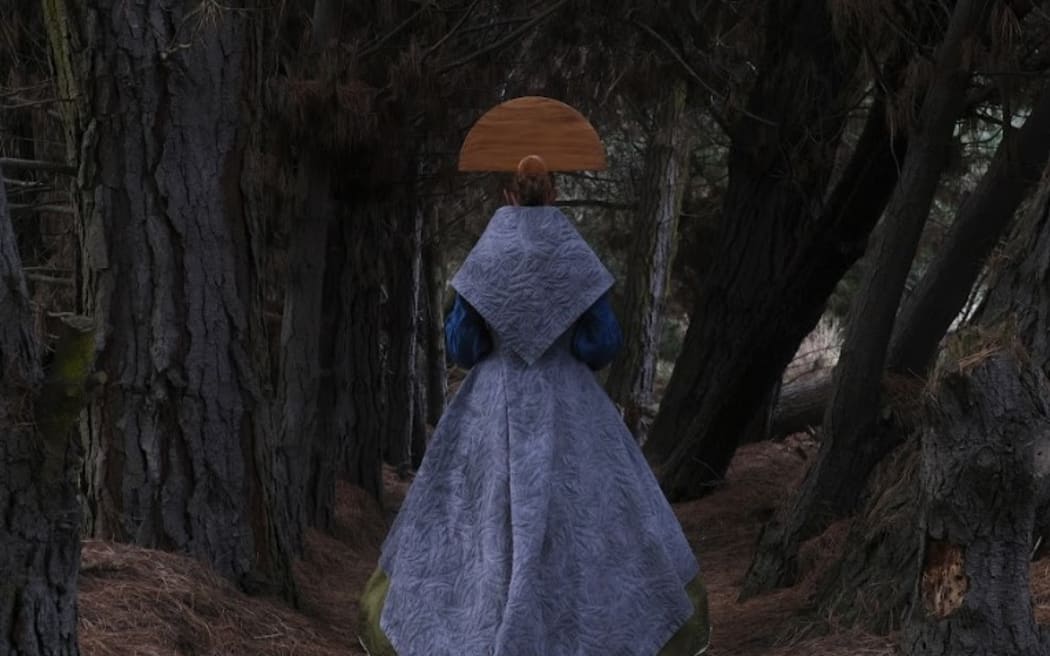 Dancing as the first person on Earth, ensemble worn by Alannah Kwant.