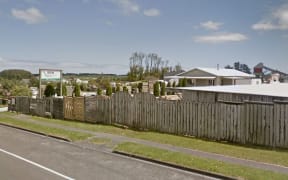 Waverely Sawmill's location in Taranaki.