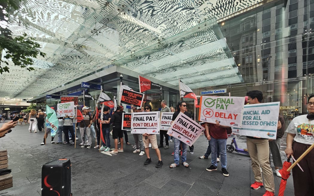 ELE protest in Auckland