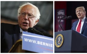 Sanders Trump