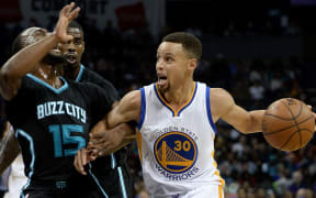 Stephen Curry was against to the fore for the Golden State Warriors.