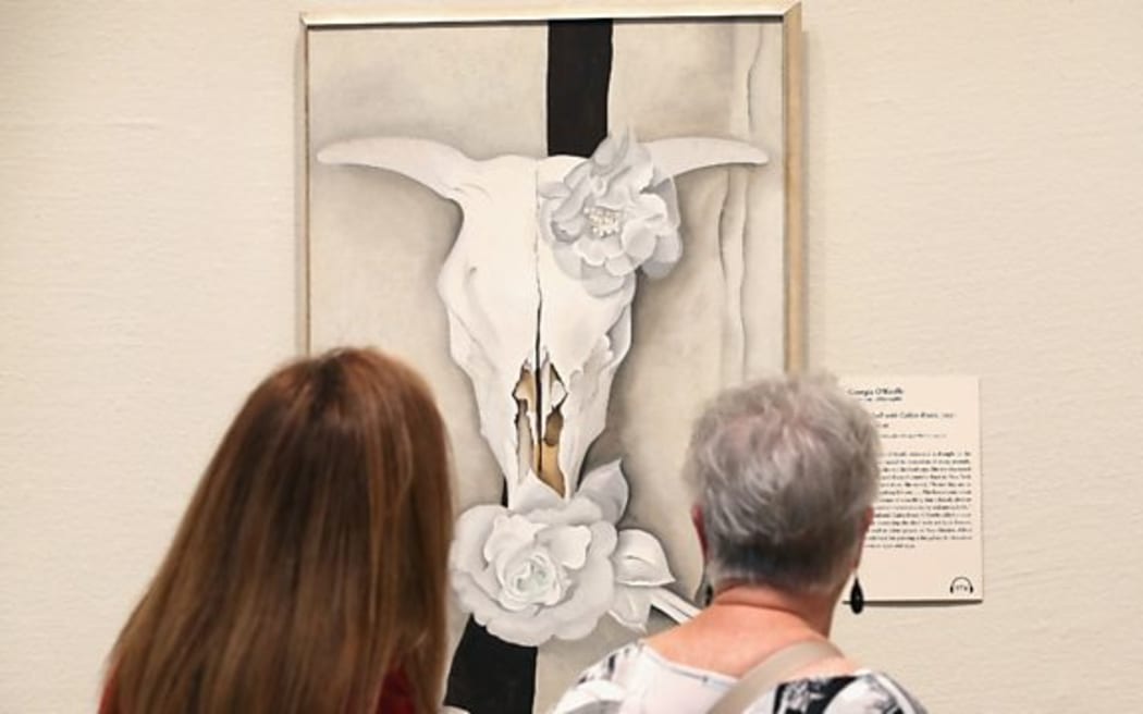 Georgia O'Keefe painting