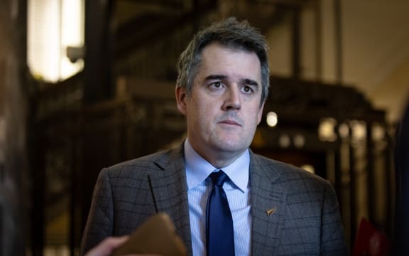 Chris Bishop at the National Party caucus retreat, 21 January 2026.