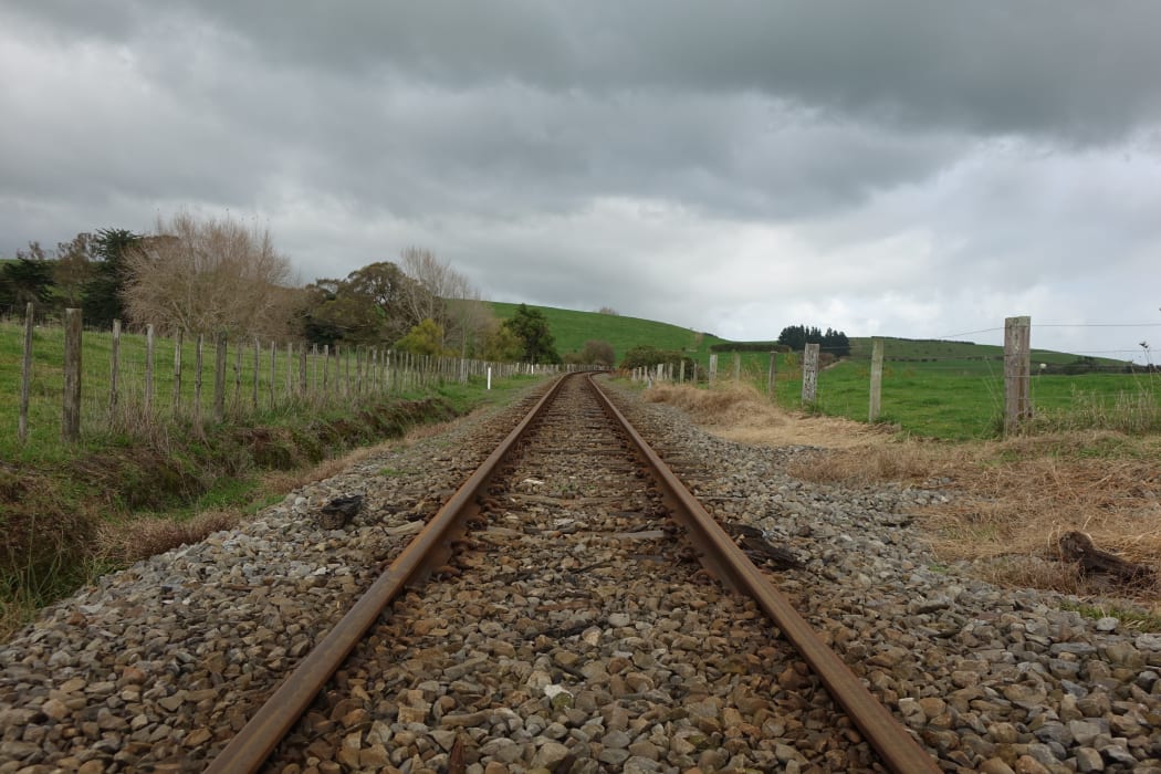 Four metres of paddock each side of the railway line belongs to KiwiRail.