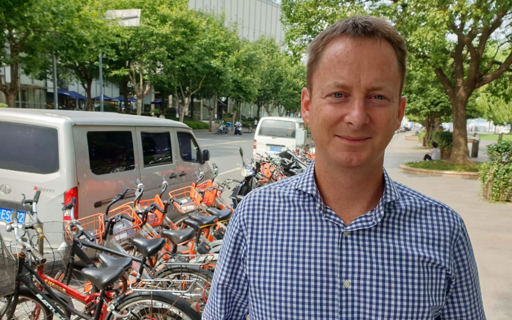 New Zealand Trade and Enterprise trade commissioner to Shanghai Damon Paling.