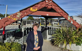 Porangahau School Principal Julie Scandrett.