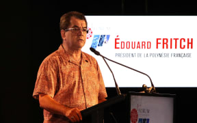 French Polynesia's president Edouard Fritch addresses inaugural Economic Forum