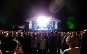 Le Vent Du Nord on the Gables Stage