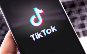 TikTok logo.