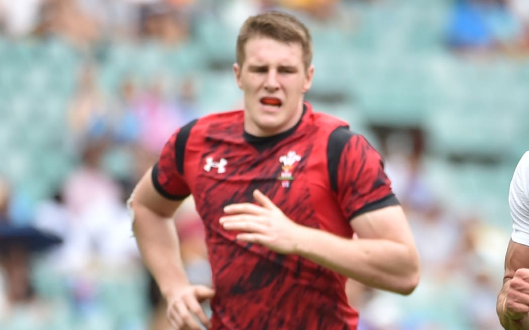 Welsh rugby player Tom Williams.