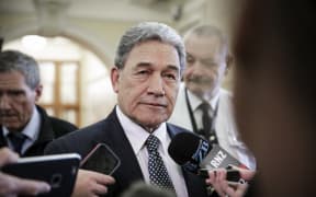 Winston Peters at the Bridge run.
