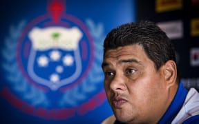 Manu Samoa coach Stephen Betham.