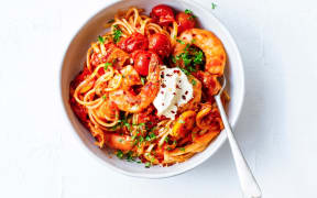 Chilli Prawn Pasta