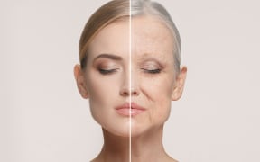 Aging and youth concept.