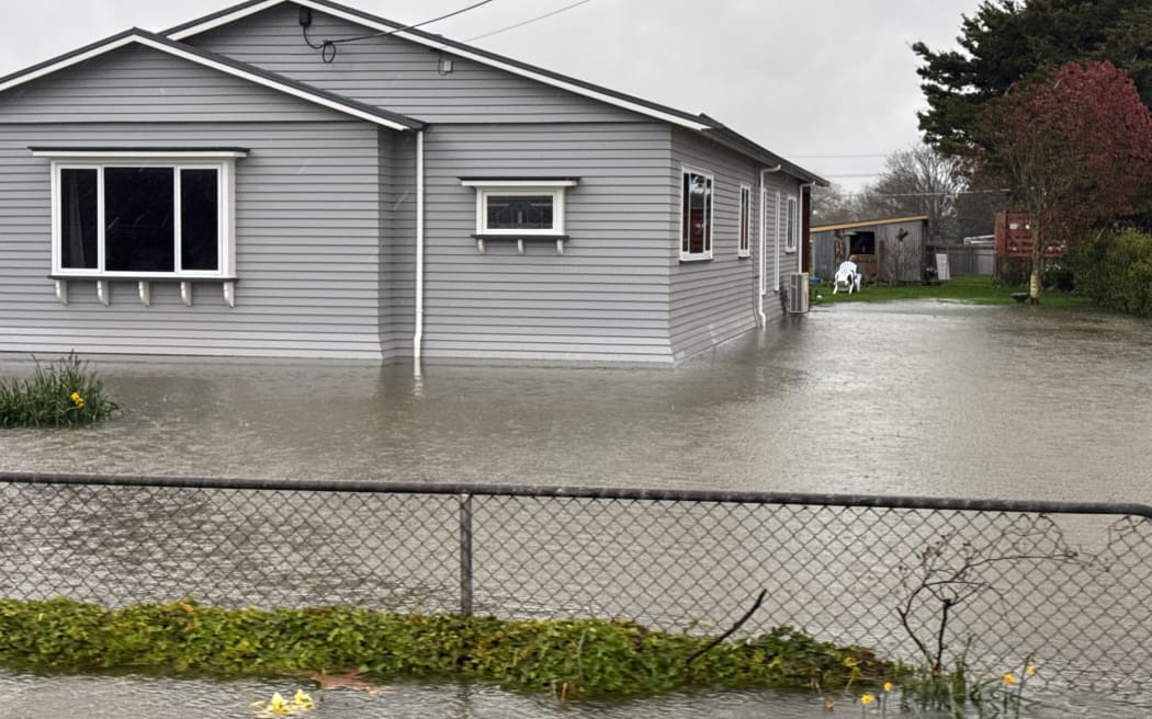 Flooding in Pahiatua and Tararua District, on 18 August, 2024.