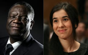 Denis Mukwege and Nadia Murad