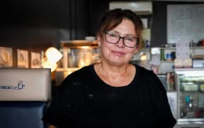 Claudia Davies has spent nearly 20 years running a small cafe in Morwell.