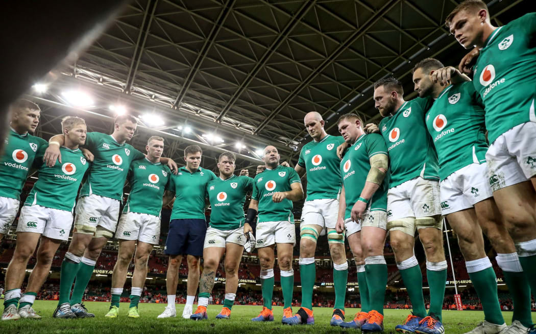 Under Armour Summer Series, Principality Stadium, Cardiff, Wales 31/8/2019
Wales vs Ireland
The Ireland team huddle after the game
Mandatory Credit Â©INPHO/Dan Sheridan