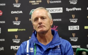 Italy rugby coach, former All Black Kieran Crowley.