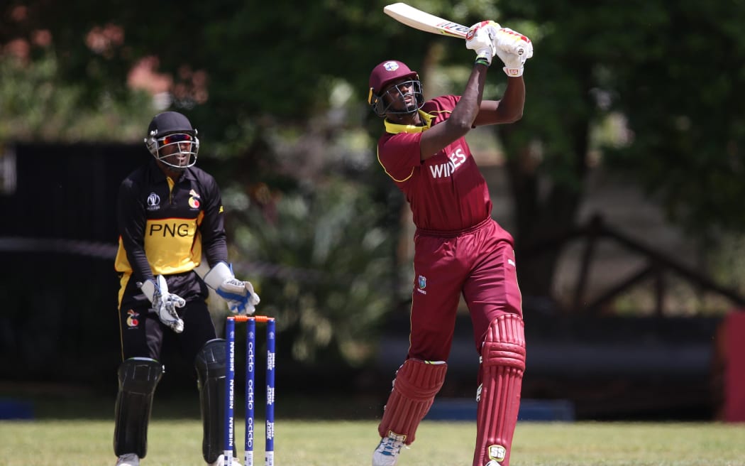West Indies captain Jason Holder top-scored with an unbeaten 99