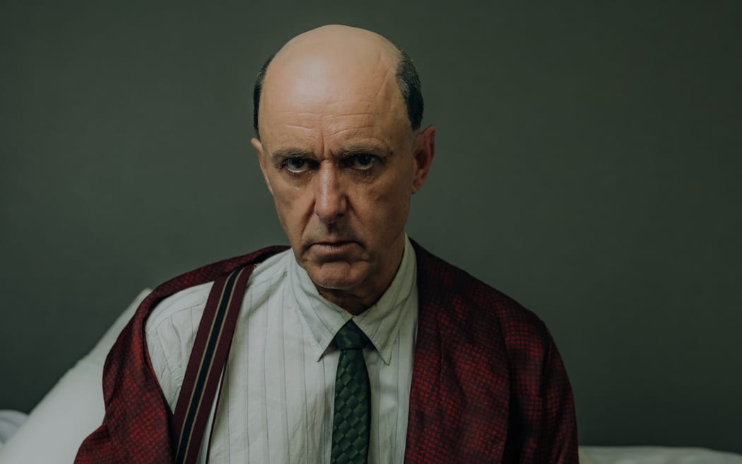 Actor Andrew Laing portrays composer Arnold Schoenberg