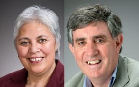 Winnie Laban and Paul Callaghan
