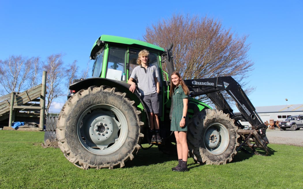 Rangiora High School’s farm provides hands on experience to students.