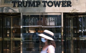 NEW YORK, NEW YORK - JUNE 30: Trump Tower, home to the Trump Organization, stands along Fifth Avenue on June 30, 2021 in New York City.