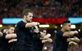 All Blacks do the haka