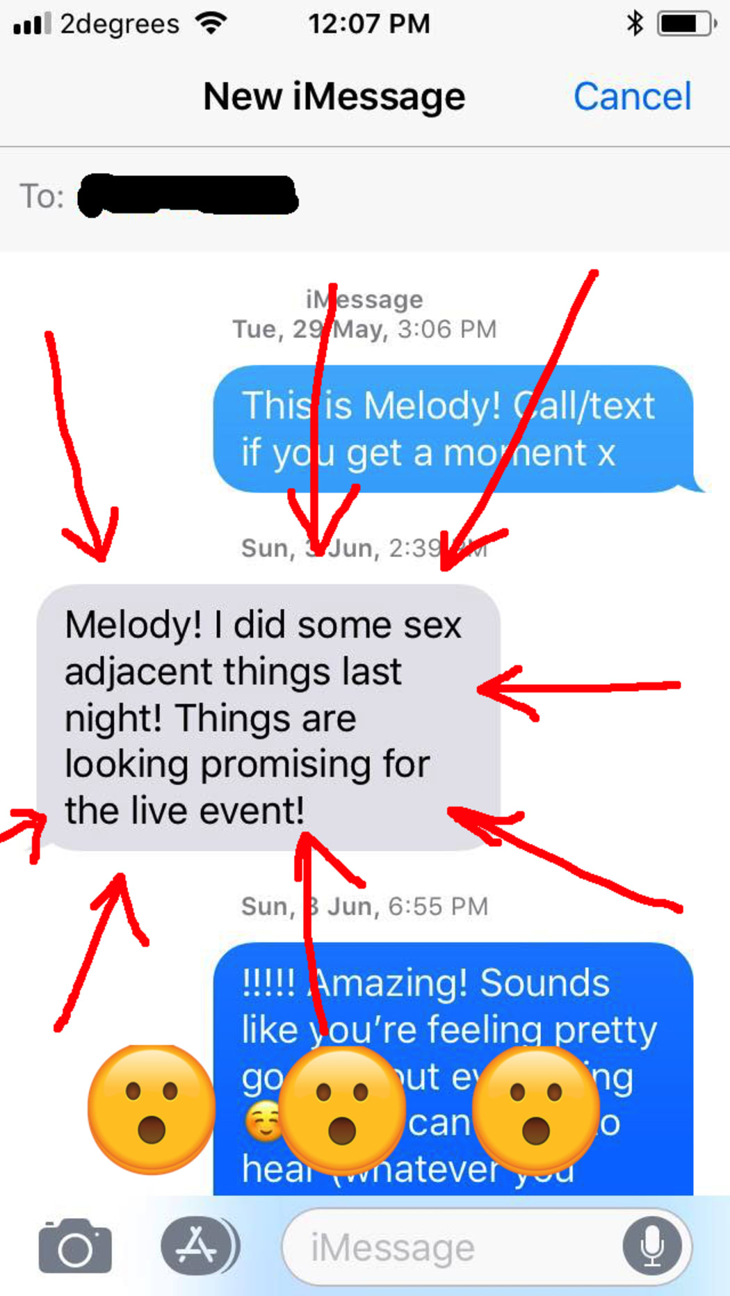 Sex adjacent things!