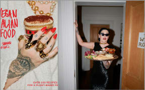 Book cover and chef Shannon Martinez