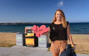Taupō District Council environmental ranger Shannon Hanson is organising a 'love and litter' clean up event for the lake front