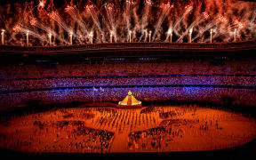 The Opening Ceremony of the Tokyo 2020 Olympic Games at the Olympic Stadium, Tokyo, Japan, Friday 23 July 2021.